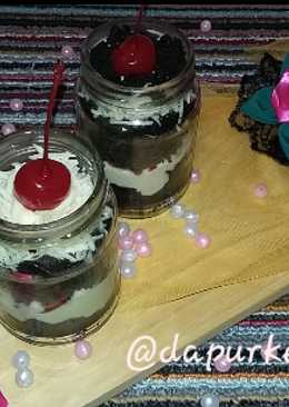 Cake in the jar (cake dalam gelas) ð