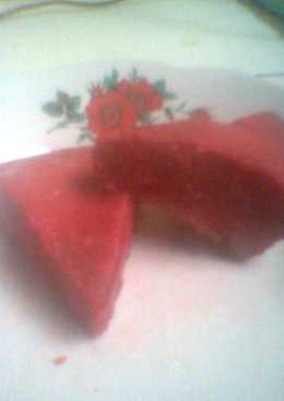 Steamed Red Velvet Cake