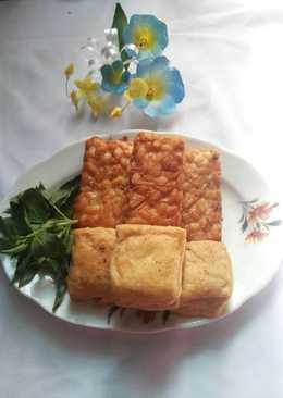 Tahu tempe goreng