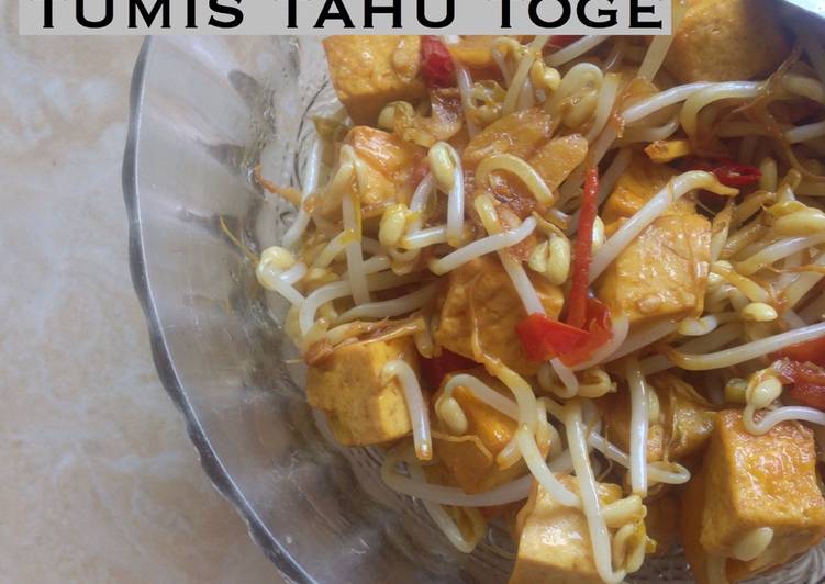 cara membuat Tumis tahu toge