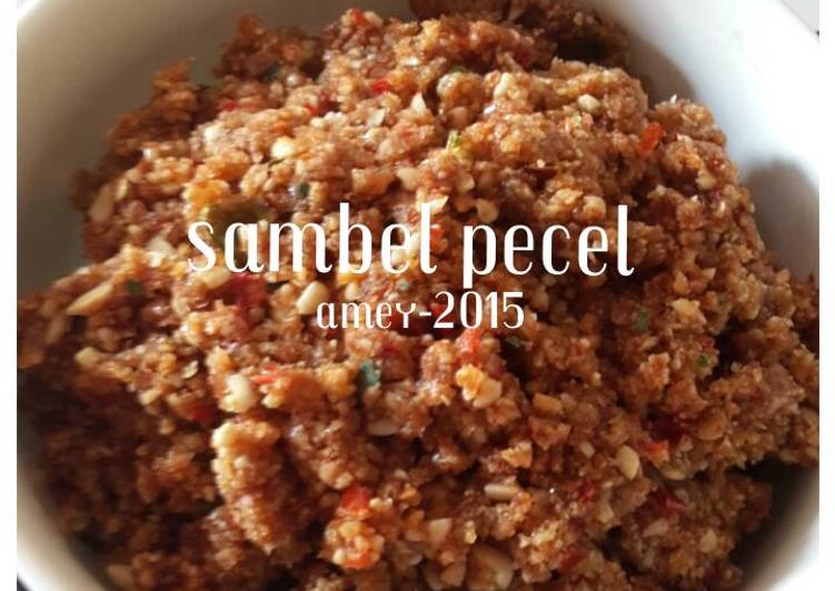  Resep Sambel pecel oleh amei Cookpad