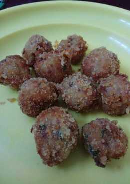 Nugget Kentang Wortel Kornet (tanpa telur)
