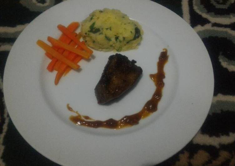 gambar untuk cara membuat Beef Steak a la anak kostan