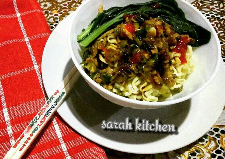 resep makanan Mie ayam homemade simpel enak ala abang2