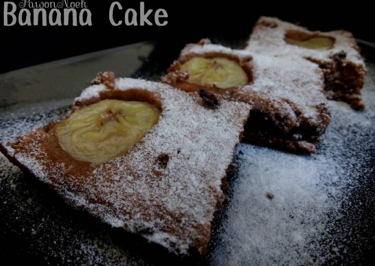 resep lengkap untuk CHOCO BANANA CAKE using Happy Call