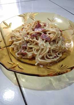 Carbonara simple dan murah