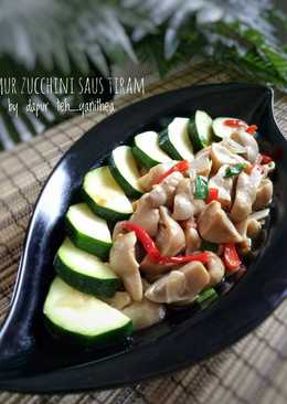 Jamur Zucchini Saus Tiram