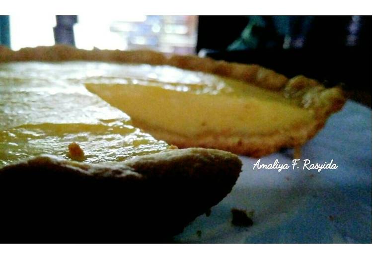 resep lengkap untuk Pie Susu (teflon)