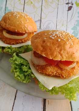 Resep Patty Burger (chicken burger)