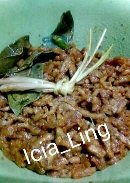 Tempe Kecap pelengkap nasi uduk..ðŸ'Œ