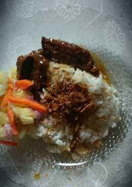 Daging Masak Habang Milk Kaya Rasa