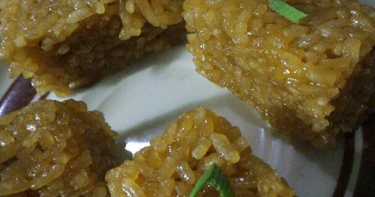 Resep wajik aroma daun jeruk