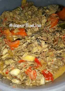 Oseng jantung pisang