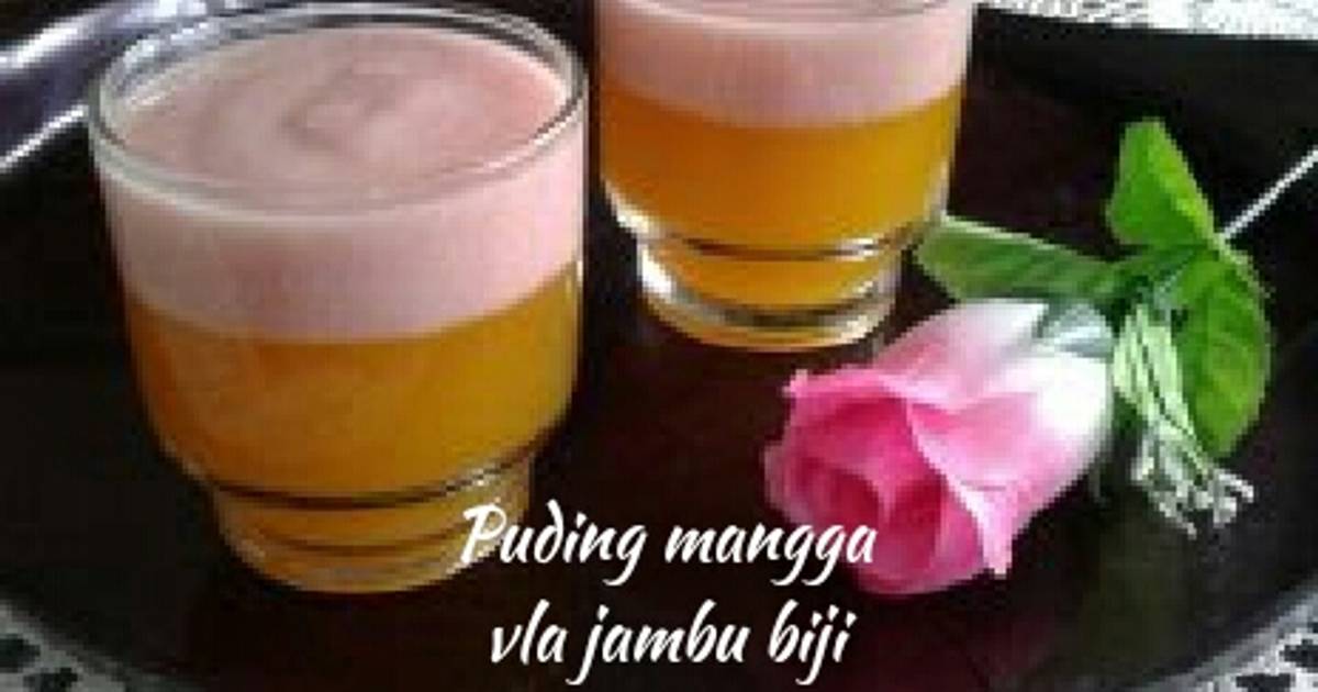 148 resep  puding mangga  vla  enak dan sederhana Cookpad