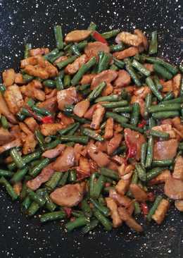Tumis kacang panjang