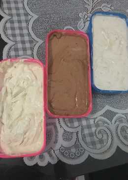 Ice cream 1 resep untuk 3 rasa