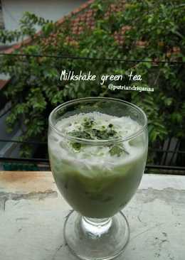 Milkshake green tea