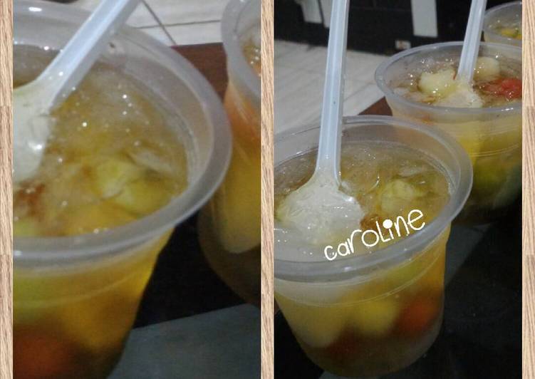 resep makanan Fruit cocktail