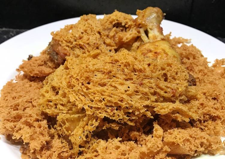 cara membuat Ayam goreng kremez