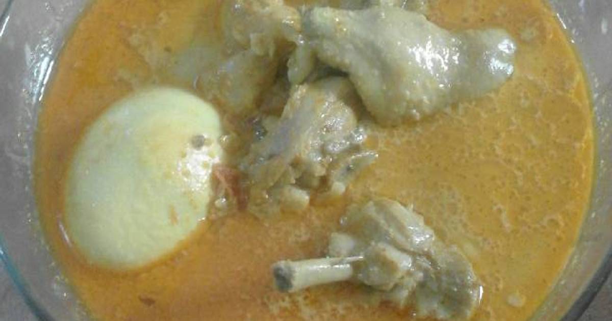 Resep Ayam kuah kuning ala Rieka Ramadhany