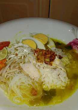 Soto ayam lamongan less rempah