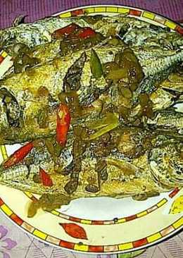 Ikan kembung sambal tauco