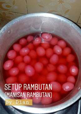 21.Setup rambutan(manisan rambutan)