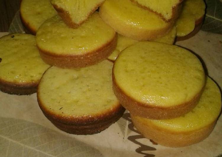 resep lengkap untuk Bingka ambon mini