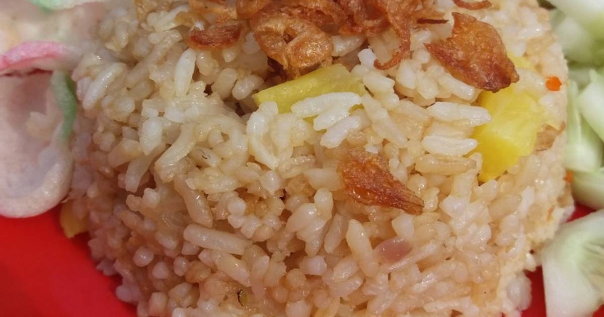 81 resep  nasi  goreng  nanas  enak dan sederhana  Cookpad