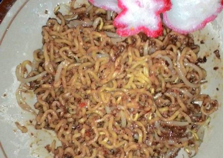 resep lengkap untuk Ketoprak mie dadakan ??