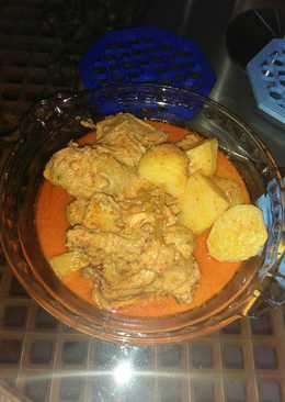 Gulai ayam kentang ala pandan bistro