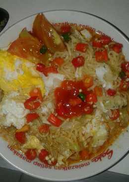 Mie selera pedas extra pedassss
