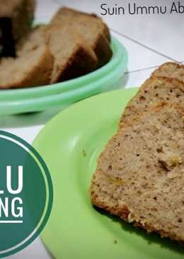Bolu pisang super lembut dan empuk (pakai wajan serba guna)