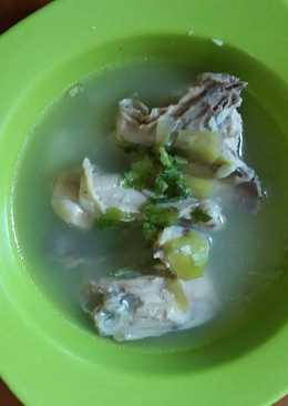 Sop ayam ala2 pak min