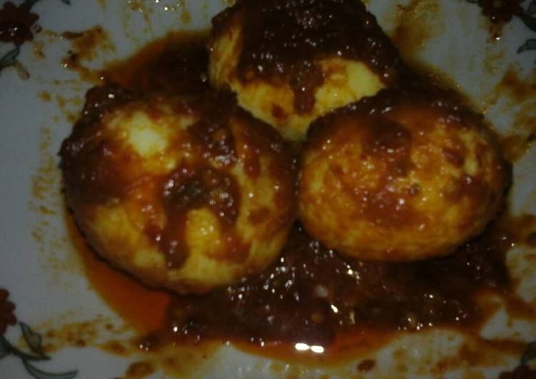 resep makanan Telur Sambal balado