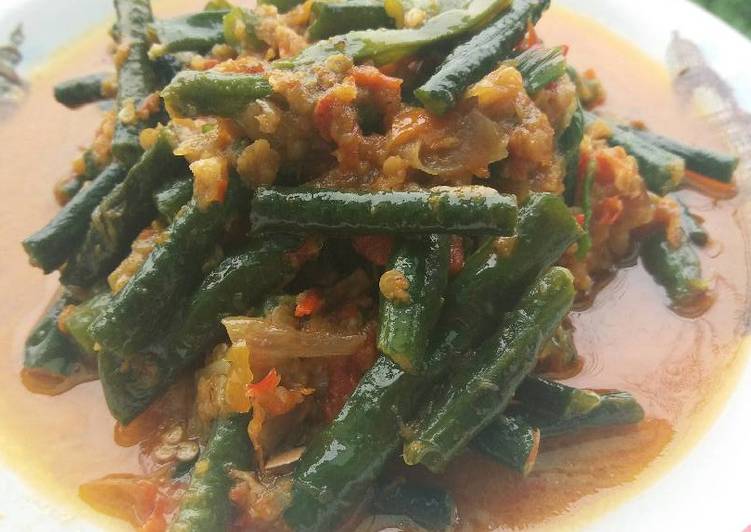 gambar untuk resep makanan Oseng kacang panjang balado santan