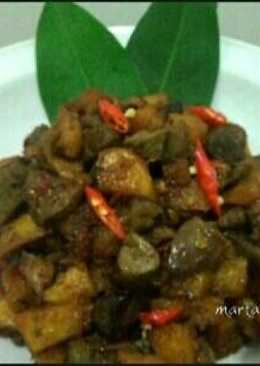Sambel Goreng Kentang Ati Ampela