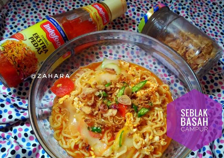 resep Seblak Basah Campur