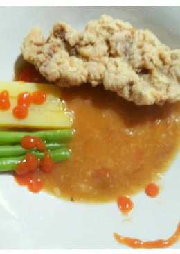 Beef steak crispy ala ws #kitaberbagi