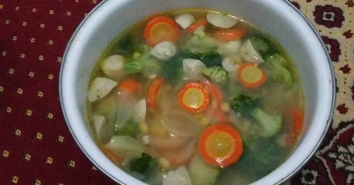 Sayur sup bakso - 61 resep - Cookpad