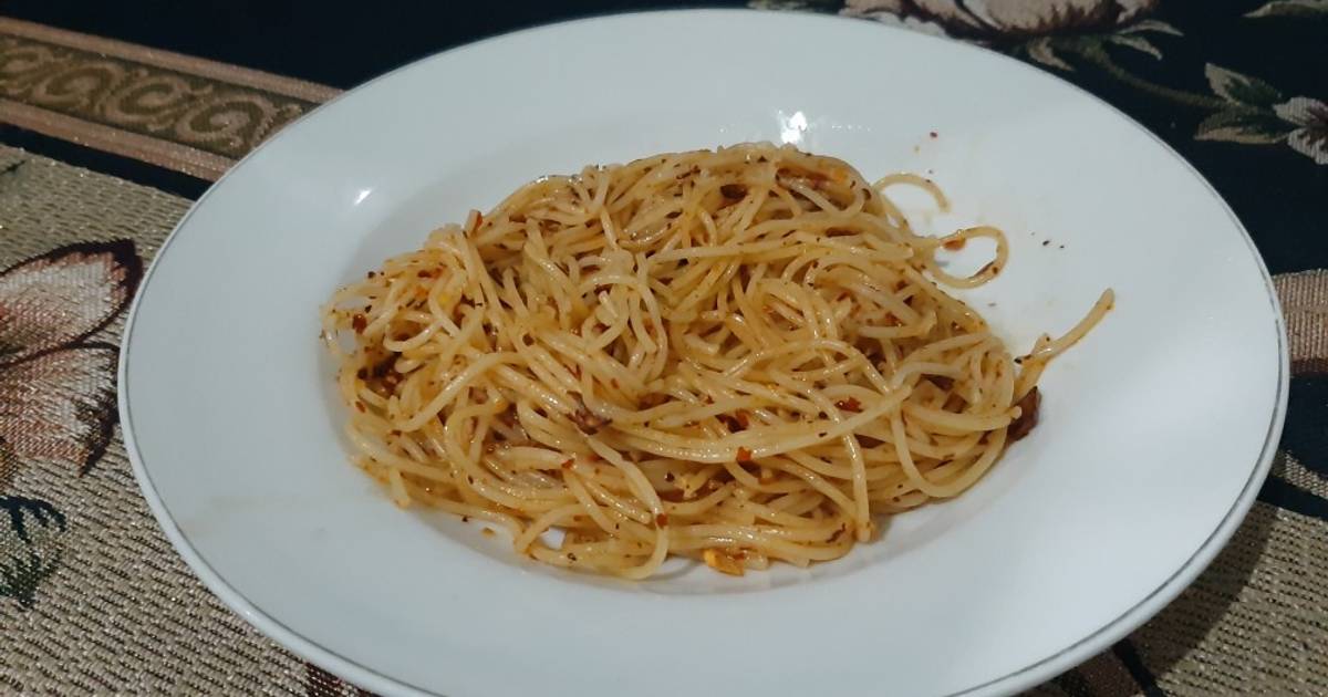 1 009 resep  spaghetti  aglio  olio  simple enak dan sederhana 