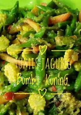 Buncis jagung bumbu kuning yummmy