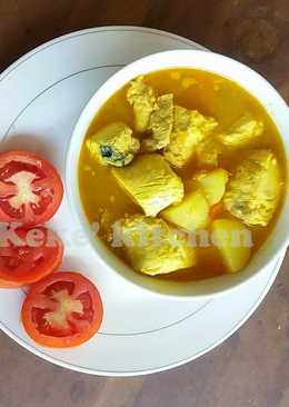 Sop ikan tenggiri sederhana