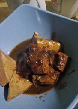 Semur daging dan tahu