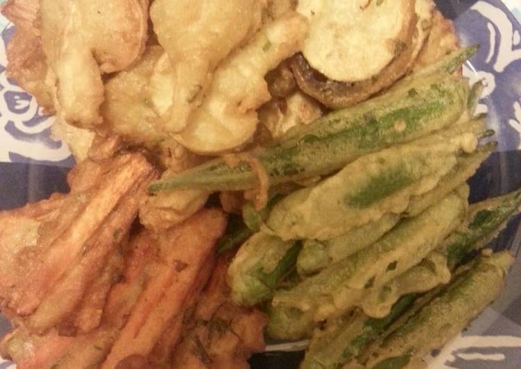 gambar untuk resep makanan Tempura sayur