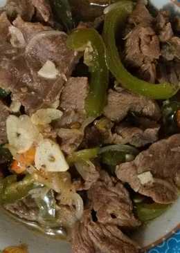 Daging Teriyaki Lada hitam