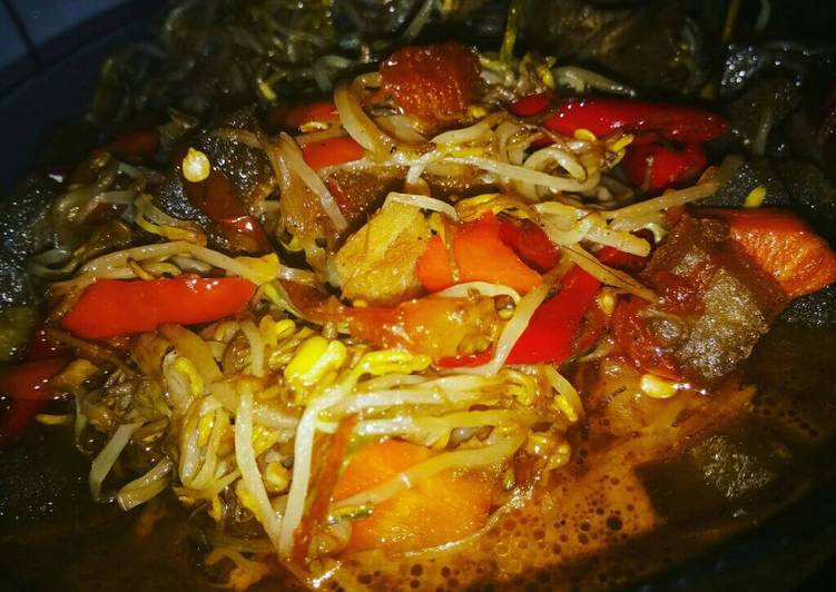 resep masakan Oseng Cecek Kecambah Subur