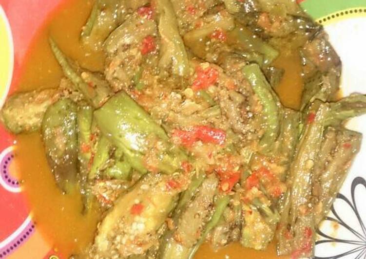 resep makanan Terong Masak Bali