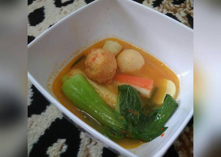 Resep Suki kuah tomyam