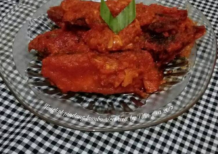 Tongkol Pindang Bumbu Rica rica